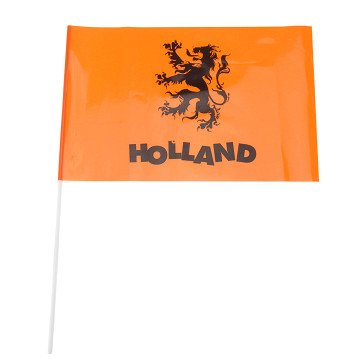 Flagge Holland auf Stok
