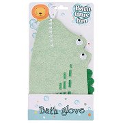 Kinderwaschlappen Tiere - Krokodil