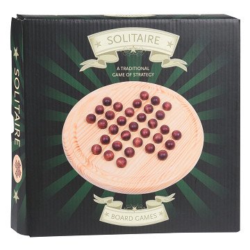 Holzspiel Solitaire