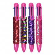 Multicolor Pen with Sequins