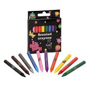 Wax Crayons with Scent, 10st.