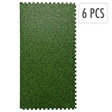 Swimming pool tiles Grass print, 40x40cm (6 pieces)