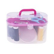 Sewing box with sewing tools, 50 pcs.