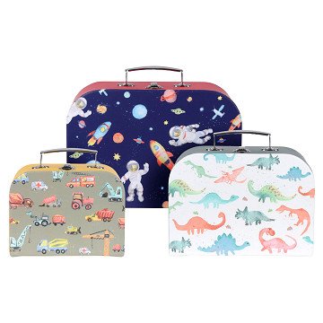 Children's Suitcase Set Tough, 3-piece.