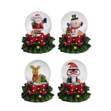 Shaking ball Christmas figure