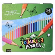 Colored pencils, 24 pcs.