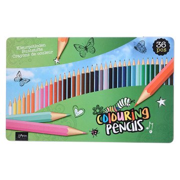 Colored pencils, 36 pcs.