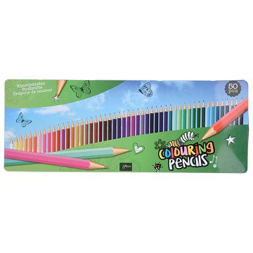 Colored pencils, 50 pcs.