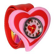 Bangle Bracelet with Watch - Heart