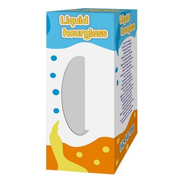 Sanduhr mit flüssiger Materie