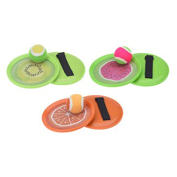 Catch Throwing Game Velcro Fruit, 3 pcs.