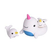 Bath Toy Set Narwhal, 3pcs.