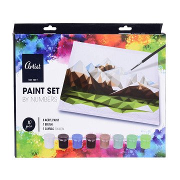 Painting set Paint by Number, 30x40cm