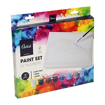 Painting set Paint by Numbers