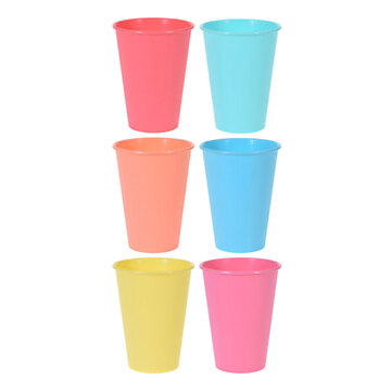 Cups Colored, 6pcs.