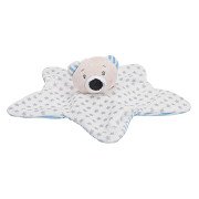 Baby Eco Pluche Knuffeldoekje Beer Ster - Blauw