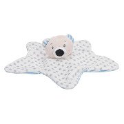 Baby Eco Plush Cuddle Cloth Bear Star - Blue