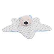 Baby Eco Plush Cuddle Cloth Bear Star - Blue