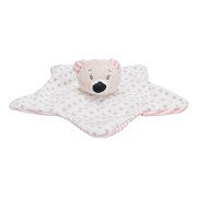 Baby Eco Plush Cuddle Cloth Bear Star - Pink