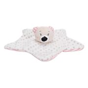 Baby Eco Plush Cuddle Cloth Bear Star - Pink