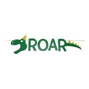 Wimpelkette Dino ROAR, 1mtr.