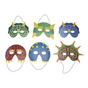 Maskers Dino, 6st.