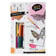Drawing Set with Crayons