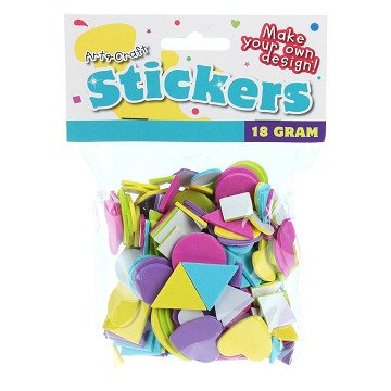 Stickers EVA Shapes, 18gr.