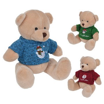 Plush Bear Christmas, 20cm