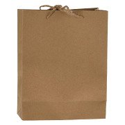 Geschenktüte Kraftpapier klein