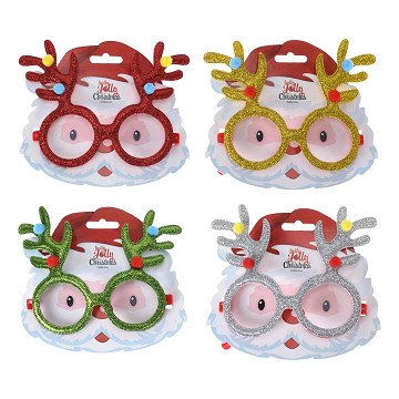Christmas Glasses Reindeer