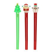 Balpen Kerst met Licht