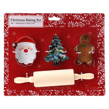 Christmas baking set, 4 pieces.