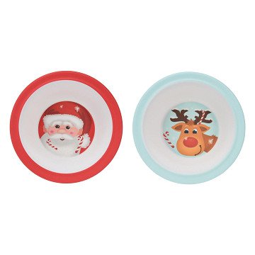 Christmas Bowl Melamine, 400ml