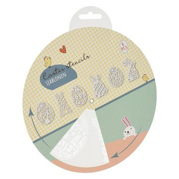 Easter Stencil Set, 6 Designs