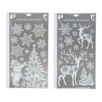 Window stickers Christmas Glitter White
