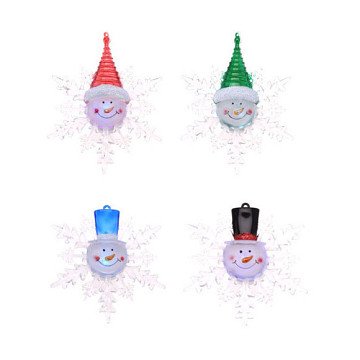 Window decoration Christmas figure Snowman, 10 cm
