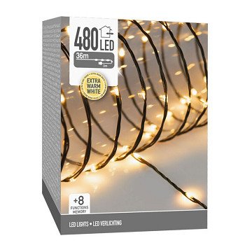 Led Verlichting 480 Led Extra Warm White