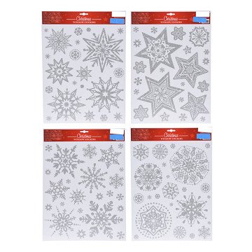 Window sticker Christmas 30x42cm