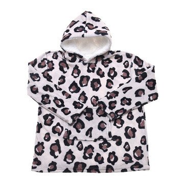 Kapuzenpullover für Kinder, Einheitsgröße, Panther-Print