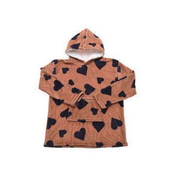 Hoodie Kids One Size - Hearts