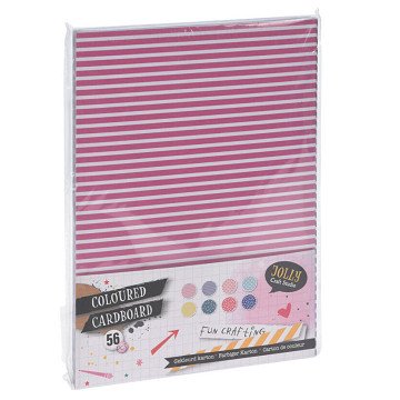 Craft cardboard Cardboard A4, 56 pcs.