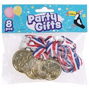 Distribution Gifts Medals, 8pcs.