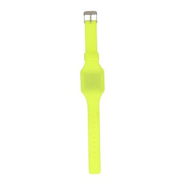 Silicone Digital Children's Watch Yellow