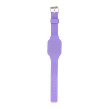 Silicone Digital Kids Watch Purple