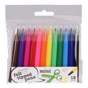 Felt-tip pens Mini, 12 pcs.