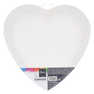 Canvas Board Heart