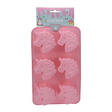 Muffinvorm Silicone Eenhoorn