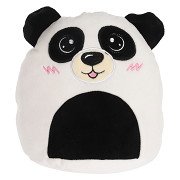 Plüschtier Tiere Kugelform Panda, 14cm
