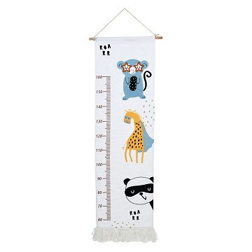 Measuring Ladder Textile Giraffe, 140cm
